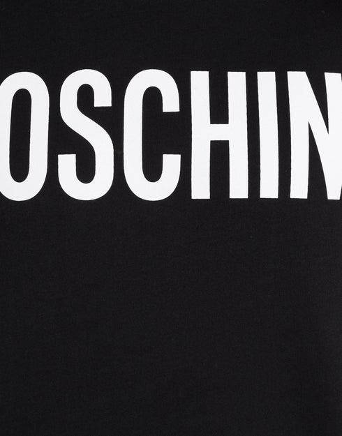 MOSCHINO JERSEY T-SHIRT WITH LOGO Mens Apparel